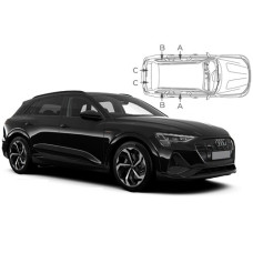 Sonnenschutz Blenden für Audi e-tron Q8 SUV (Typ GE) 2019-2023 Sonnenschutz Blenden für Audi e-tron Q8 SUV (Typ GE) 2019-2023