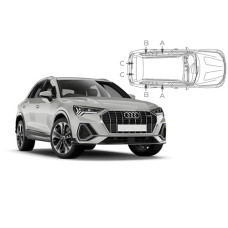 Sonnenschutz Blenden für Audi Q3 Sportback 2019- Sonnenschutz Blenden für Audi Q3 Sportback 2019-