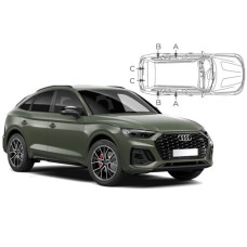 Sonnenschutz Blenden für Audi Q5 Sportback (Typ FYT) 2021- Sonnenschutz Blenden für Audi Q5 Sportback (Typ FYT) 2021-