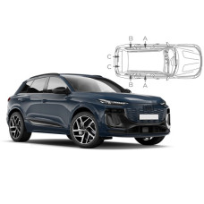 Sonnenschutz Blenden für Audi Q6 Etron (Typ GF) 2024- Sonnenschutz Blenden für Audi Q6 Etron (Typ GF) 2024-