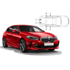 Sonnenschutz Blenden für BMW 1er F40 5 Türen 2019-2024