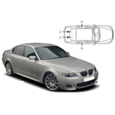 Sonnenschutz Blenden für BMW 5er E60 4 Türen 2004-2010 Sonnenschutz Blenden für BMW 5er E60 4 Türen 2004-2010