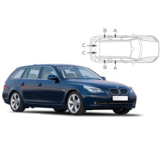 Sonnenschutz Blenden für BMW 5er E61 Touring 2004-2010 Sonnenschutz Blenden für BMW 5er E61 Touring 2004-2010