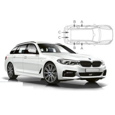Sonnenschutz Blenden für BMW 5er G31 Touring 2017-2023 Sonnenschutz Blenden für BMW 5er G31 Touring 2017-2023