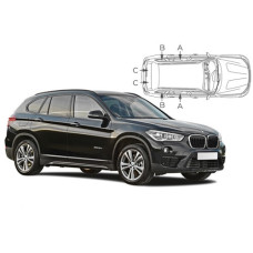 Sonnenschutz Blenden für BMW X1 F48 5 Türen 2015-2022 Sonnenschutz Blenden für BMW X1 F48 5 Türen 2015-2022
