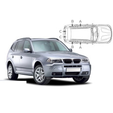 Sonnenschutz Blenden für BMW X3 E83 5 Türen 2003-2010 Sonnenschutz Blenden für BMW X3 E83 5 Türen 2003-2010