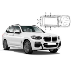 Sonnenschutz Blenden für BMW X3 G01 5 Türen 2018-2024 Sonnenschutz Blenden für BMW X3 G01 5 Türen 2018-2024