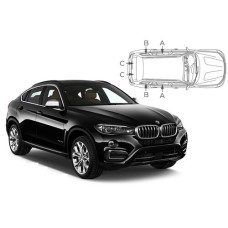 Sonnenschutz Blenden für BMW X6 F16 2015-2019 Sonnenschutz Blenden für BMW X6 F16 2015-2019