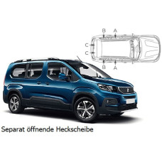 Sonnenschutz Blenden Set für Peugeot Rifter L2 2018- Sonnenschutz Blenden Set für Peugeot Rifter L2 2018-