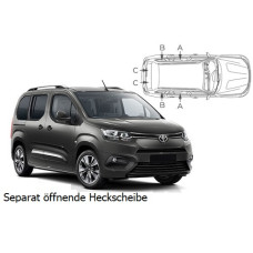 Sonnenschutz Blenden für Toyota Proace City Verso 2018- Sonnenschutz Blenden für Toyota Proace City Verso 2018-
