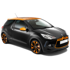 Sonnenschutz Blenden für Citroen DS3 3 Türen 2010-2016 Sonnenschutz Blenden für Citroen DS3 3 Türen 2010-2016