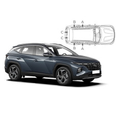 Sonnenschutz Blenden für Hyundai Tucson NX4 2021- Sonnenschutz Blenden für Hyundai Tucson NX4 2021-