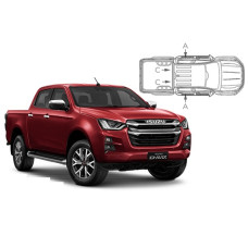 Sonnenschutz Blenden für Isuzu D-Max 2019-