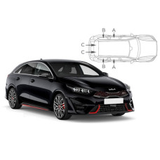 Sonnenschutz Blenden für Kia Proceed 2018- Sonnenschutz Blenden für Kia Proceed 2018-
