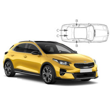 Sonnenschutz Blenden für Kia XCeed SUV 2018- Sonnenschutz Blenden für Kia XCeed SUV 2018-
