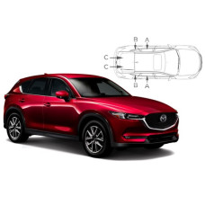 Sonnenschutz Blenden für Mazda CX-5 (Typ KF) 2017-2025 Sonnenschutz Blenden für Mazda CX-5 (Typ KF) 2017-2025