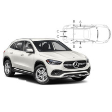 Sonnenschutz Blenden für Mercedes-Benz GLA (H247) 5 Türen 2020- Sonnenschutz Blenden für Mercedes-Benz GLA (H247) 5 Türen 2020-