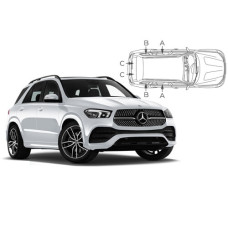 Sonnenschutz Blenden für Mercedes-Benz GLE V167 2019- Sonnenschutz Blenden für Mercedes-Benz GLE V167 2019-