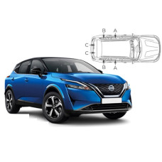 Sonnenschutz Blenden für Nissan Qashqai 5 Türen 2021- Sonnenschutz Blenden für Nissan Qashqai 5 Türen 2021-