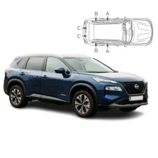 Sonnenschutz Blenden für Nissan X-Trail T33 5 Türen 2022- Sonnenschutz Blenden für Nissan X-Trail T33 5 Türen 2022-