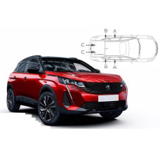 Sonnenschutz Blenden für Peugeot 3008 SUV 2016-2024