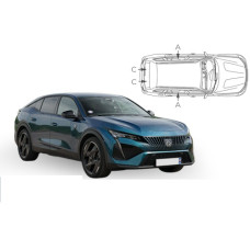 Sonnenschutz Blenden für Peugeot 408 5 Türen 2023- Sonnenschutz Blenden für Peugeot 408 5 Türen 2023-