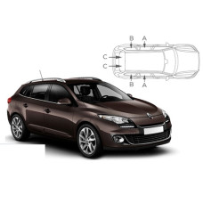 Sonnenschutz Blenden für Renault Megane III - Grandtour Kombi 2008-2016 Sonnenschutz Blenden für Renault Megane III - Grandtour Kombi 2008-2016