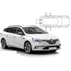 Sonnenschutz Blenden für Renault Megane IV - Grandtour Kombi 2016- Sonnenschutz Blenden für Renault Megane IV - Grandtour Kombi 2016-