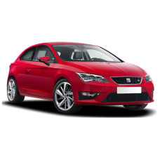 Sonnenschutz Blenden für Seat Leon (Typ 5F) 3 Türen 2012-2020 Sonnenschutz Blenden für Seat Leon (Typ 5F) 3 Türen 2012-2020