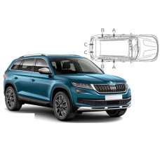 Sonnenschutz Blenden für Skoda Kodiaq SUV 2016-2023