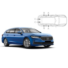 Sonnenschutz Blenden für Skoda Superb Typ 3Y Kombi 2024- Sonnenschutz Blenden für Skoda Superb Typ 3Y Kombi 2024-
