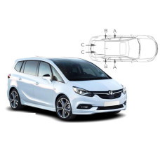 Sonnenschutz Blenden für Opel Zafira C 5 Türen Tourer 2012-2019 Sonnenschutz Blenden für Opel Zafira C 5 Türen Tourer 2012-2019