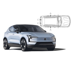 Sonnenschutz Blenden für Volvo EX30 2024-