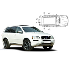 Sonnenschutz Blenden für Volvo XC90 5 Türen 2003-2015 Sonnenschutz Blenden für Volvo XC90 5 Türen 2003-2015