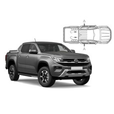 Sonnenschutz Blenden für Volkswagen Amarok Pick Up 2024-