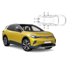 Sonnenschutz Blenden für Volkswagen ID.4 SUV 2020- Sonnenschutz Blenden für Volkswagen ID.4 SUV 2020-