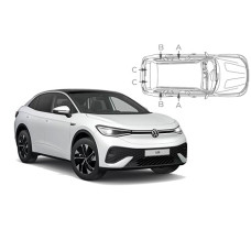 Sonnenschutz Blenden für Volkswagen ID.5 2022- Sonnenschutz Blenden für Volkswagen ID.5 2022-