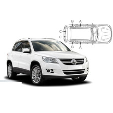 Sonnenschutz Blenden für Volkswagen Tiguan 5N 2008-2016 Sonnenschutz Blenden für Volkswagen Tiguan 5N 2008-2016