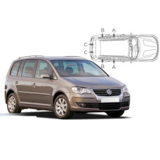 Sonnenschutz Blenden für Volkswagen Touran (Typ 1T) 5 Türen 2003-2010 Sonnenschutz Blenden für Volkswagen Touran (Typ 1T) 5 Türen 2003-2010