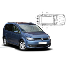 Sonnenschutz Blenden für Volkswagen Touran (Typ 1T/GP2) 2010-2015 Sonnenschutz Blenden für Volkswagen Touran (Typ 1T/GP2) 2010-2015